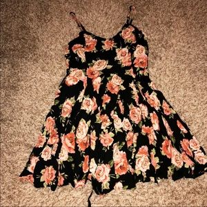 Floral mini dress
